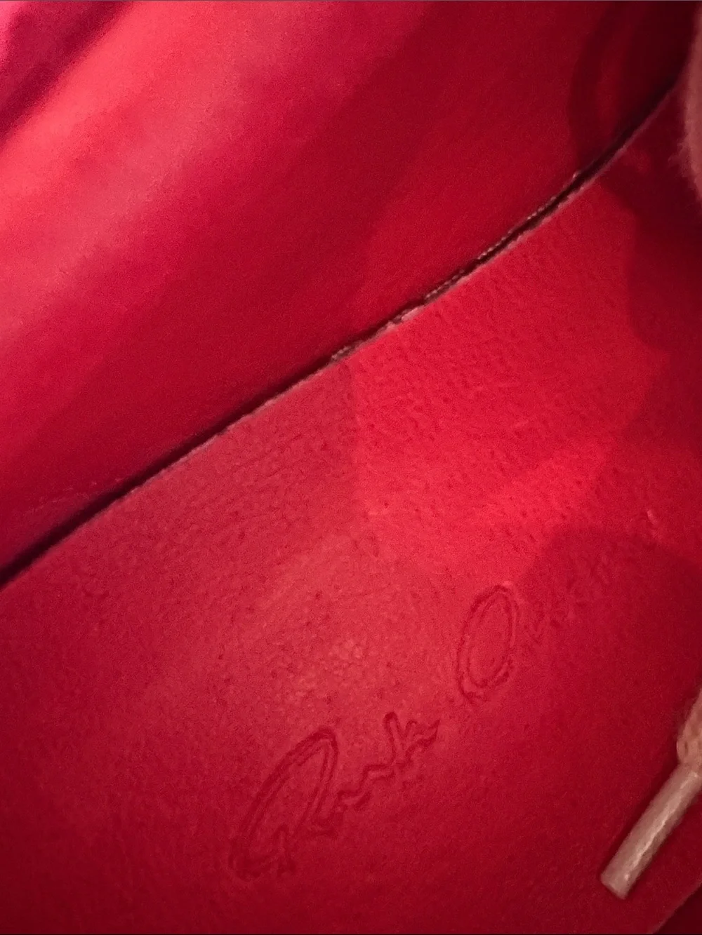 Rare Rick Owen’s Vintage Low Sneakers in Carnelian/Milk colorway